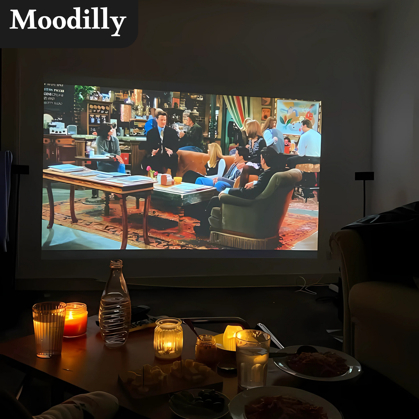 Mini 4K Hjemmekino-projektor