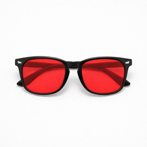 RL-01 Red Lens Glasses - Nattlinser