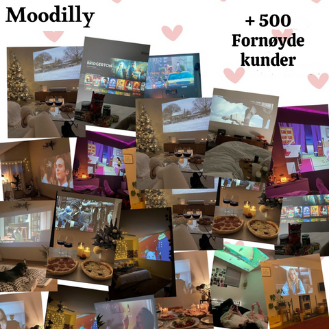 Mini 4K Hjemmekino-projektor