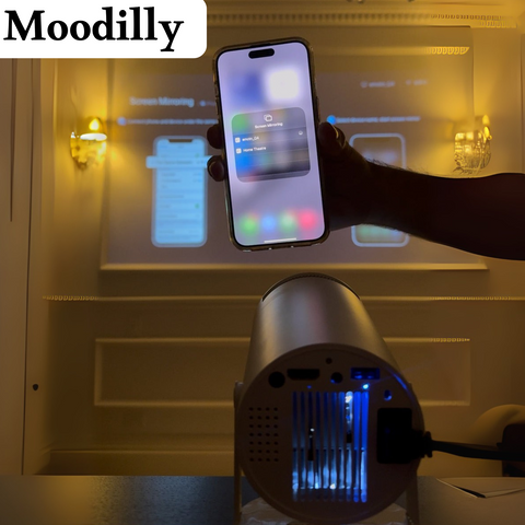 Mini 4K Hjemmekino-projektor